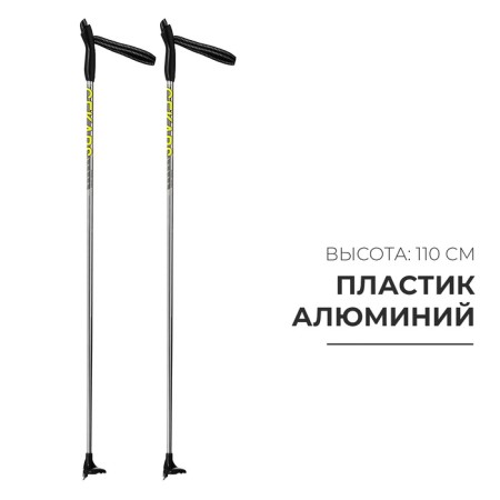 Parks of aluminum ski gekars vega, length 110 cm