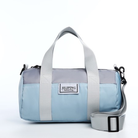 Youth bag with lightning, blue color-1