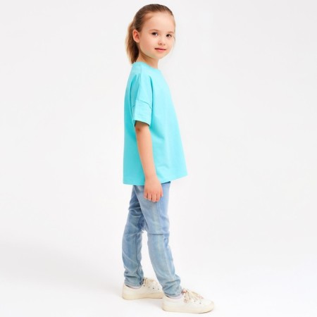 Футболка детская MINAKU:Basic line kids цвет голубой, рост 92-2