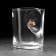 A glass "impenetrable. VKS", for whiskey, emblem with a bullet, 250 ml