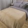 Plaid was valid "Jacquard", size 220x240 cm, beige color