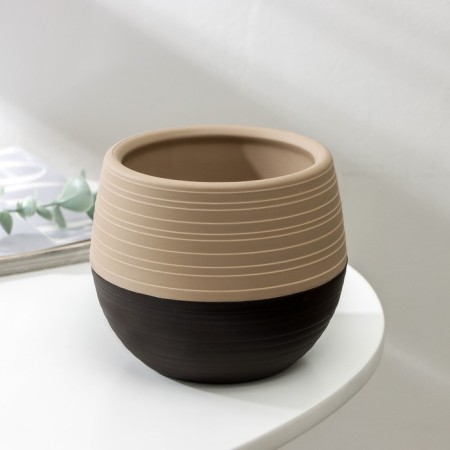 Pot "duet", 500 ml, chocolate-coffee with milk-1