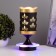 Aroma lace with backlight "Figure" E14 40W +RGB black 10x10x24.5 cm