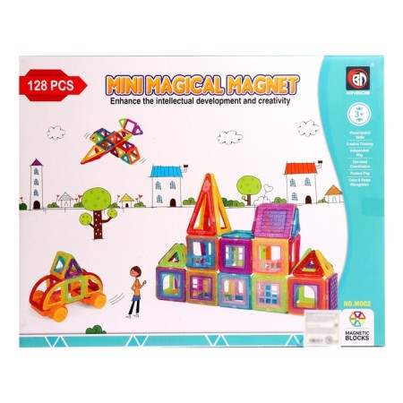 Magnetic designer "Mini Magic Magnet", 128 parts-7