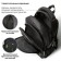Brauberg Titanium Brauber Universal, 3 compartments, black, light green inserts, 45x28x18 cm, 270766