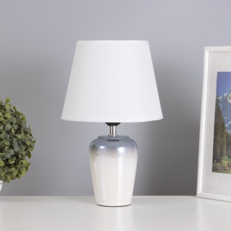 Table lamp "Shine" 1x40W E27 Soft gray 20x20x32cm