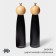 A set of mills for spices Magistro Ollander, 2 pcs, 27 cm, black color