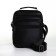 Male bag on lightning, long belt, black color