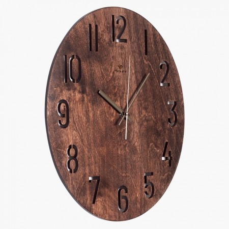 Watching clock, interior "nature", silent, d-40 cm-1