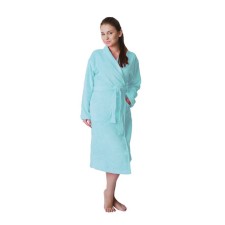 Women's shawl robe+kant, size 54, turquoise color, mahra