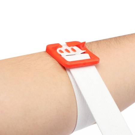 Medical hemostatic harness, with buckle and hook, 60 x 2.5 cm-4