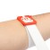 Medical hemostatic harness, with buckle and hook, 60 x 2.5 cm