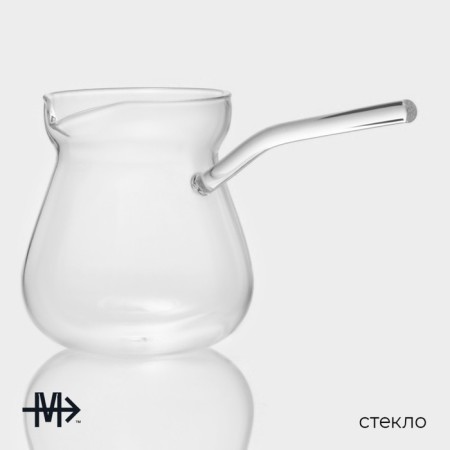Glass Magistro glass "Iskra", 400 ml, 19 × 9 × 9.5-7