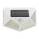 Garden lamp on a sunny battery, invoice, 13 × 9.5 × 5.5 cm, 100 LED, white glow