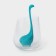Seitchechko for brewing tea "dinosaur", 14.5 cm, turquoise color