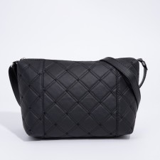 Bag Cross-Bodi with a zipper, black color