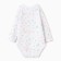 Body with a long sleeve, gray color, height 68 (3-6 months)