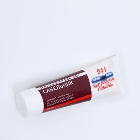 Body gel-balsam 911 "Sable" for pain in joints and muscles, 100 ml-10