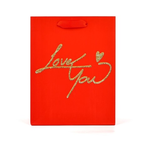 Laminated vertical “I love you”, glitter, ms, 18 × 23 × 10 cm-1