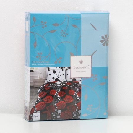 Bed linen Duet "Vasilisa" Komilfo 145x215 cm - 2 pcs., 220x240 cm, 70x70 cm - 2 pcs.-3