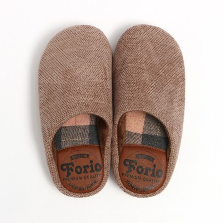 Women's slippers Forio beige size 37-1