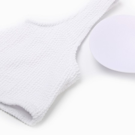 Swimsuit female separate minku color white, size 44-2