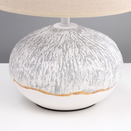 Camelia table lamp E27 40W white-gray 27.5x27.5x39.5 cm Risalux-3