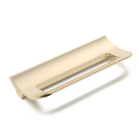 Furniture bracket RS1402, M/O = 96, Satin gold color-1
