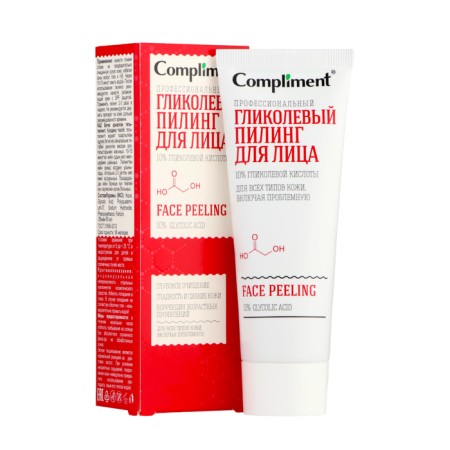 Facial peeling Professional Compliment glycole, 80 ml