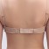 Brutter's clatter for a bra, 3 rows 2 hooks, 3.2 × 10.5 cm, 5 pcs, beige color