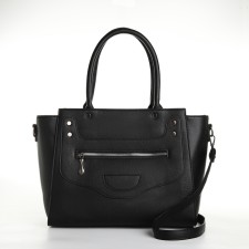 Bag Women's Tout, on a zipper, black color