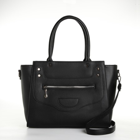 Bag Women's Tout, on a zipper, black color