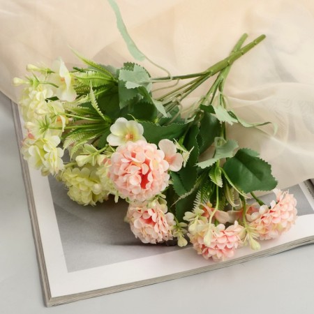 Bouquet "Hydrange Galant Lux" 25 cm, mix-3