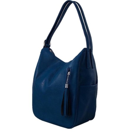 Bag-bag, lightning department, outer pocket, blue color