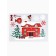 Stickers on the windows "Merry Christmas" Christmas tree, snowflakes, 2 pieces, 35 x 50 cm