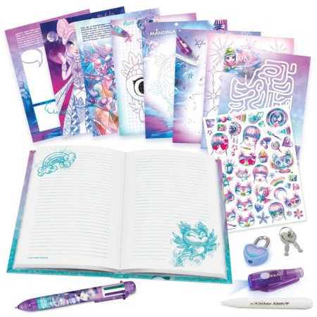 Personal diary for girls Nebulous Stars Isadora-5