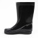 Women's boots, black color, size 39, PVC
