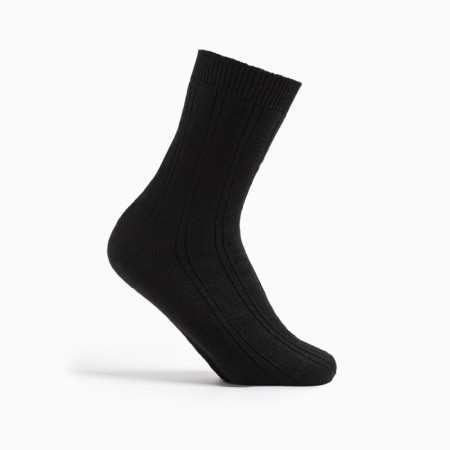 Socks men's terry ecosim color black, size 29