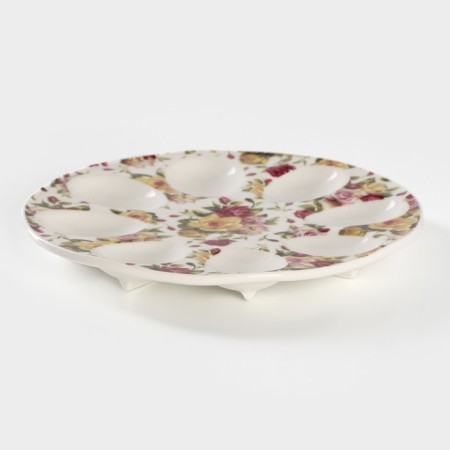 Ceramic stand for eggs “Garden Rose”, D = 19.5 cm-3