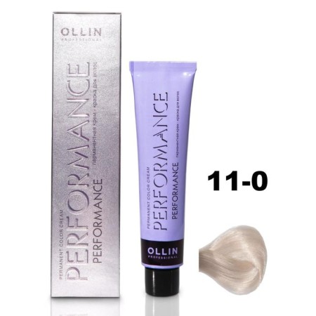 OLLIN PROFESSIONAL PERFORMANCE hair cream, tone 11/0 special blond, 60 ml
