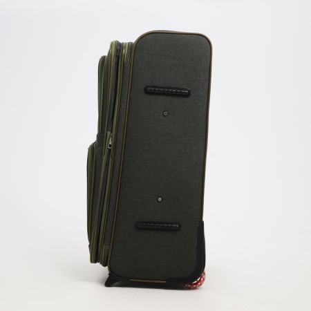 Big suitcase 28 ", lightning department, code castle, 3 wheels, 2 outer pockets, khaki color-3