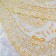 Towa Grace napkin, openwork, oval, 30x45 cm, color gold