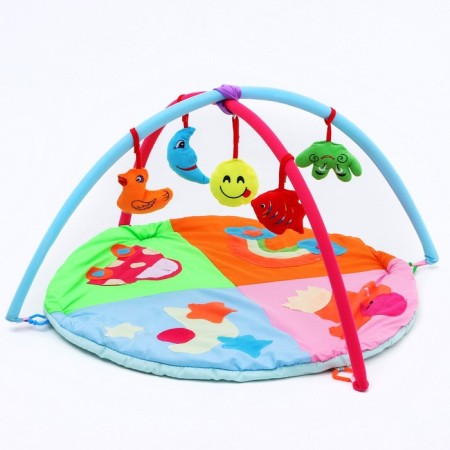 Developing rug with arcs "Travel", 85x85 cm, Baby me-7