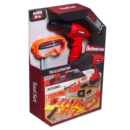 A set of tools "Master", works from batteries, 23 elements-15