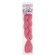 Zumba Kanecalon is monophonic, corrugated, 60 cm, 100 g, pink color (#ay15)