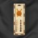 Crooking pencil case, with a line for measuring size, wooden, 21.5 × 7.5 × 5 cm