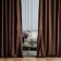 Set of curtains "Bridget", size 2x200x270 cm, brown color