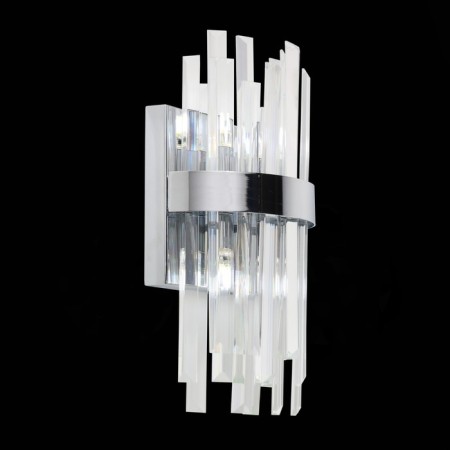 Wall lamp ST LUCE. SL1160.101.04. Bafo. 4x5 W, G9, 4000K, 20x42 cm, chromium color-1