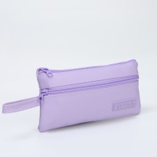 Cosmetic bag simple Style, 19.5*0.5*11, Department for Meln, N/Pocket, Lilac