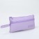 Cosmetic bag simple Style, 19.5*0.5*11, Department for Meln, N/Pocket, Lilac